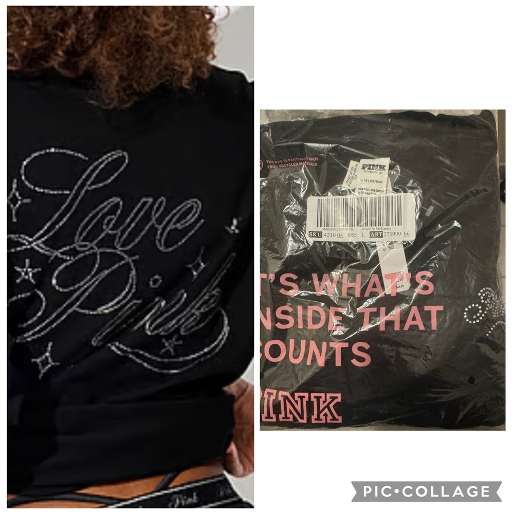 PINK Victoria's Secret Campus long sleeve Ltd Edition